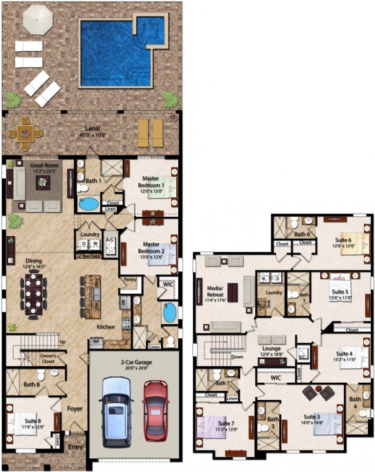 Encore Club at Reunion Fremont I Floor Plan New